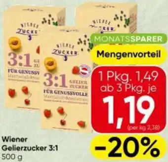Spar Gelierzucker 3:1 Angebot