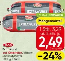 Spar Extrawurst Angebot