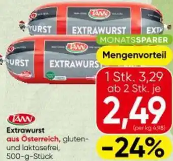 Spar Extrawurst Angebot