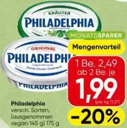 Spar Philadelphia Angebot