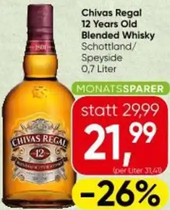 Spar 12 Years Old Blended Whisky Angebot