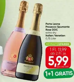 Spar Prosecco Spumante Rose DOC Angebot