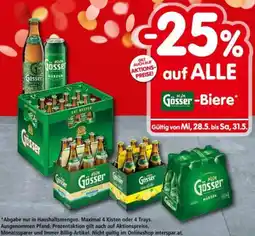 Interspar auf ALLE Gösser-Biere Angebot