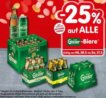 Interspar auf ALLE Gösser-Biere Angebot