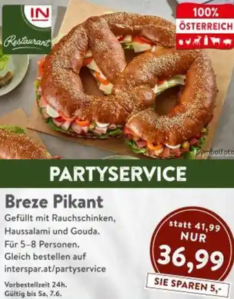 Interspar Breze Pikant Angebot