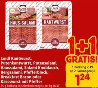 Interspar Haus-salami, kantwurst Angebot