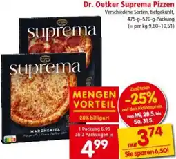 Interspar Suprema Pizzen Angebot