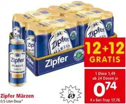 Interspar Zipfer Märzen Angebot
