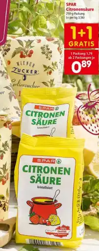Interspar Citronensäure Angebot