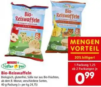 Interspar Bio- Reiswaffeln Angebot