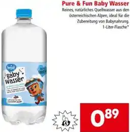 Interspar Pure & Fun Baby Wasser Angebot