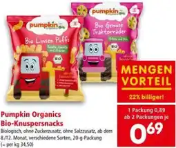 Interspar Bio-Knuspersnacks Angebot