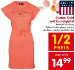 Interspar Damen-Kleid mit Kordelgürtel Angebot