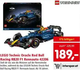 Interspar Technic Oracle Red Bull Racing Angebot
