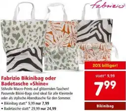 Interspar Fabrizio Bikinibag oder Badetasche Shine Angebot
