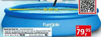 Bauhaus Quick-Up-Pool Set Angebot