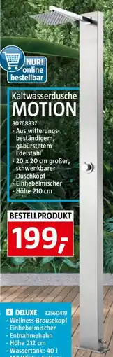 Bauhaus Kaltwasserdusche Angebot