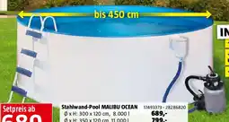 Bauhaus Stahlwand-Pool Angebot