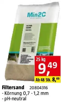 Bauhaus Filtersand Angebot