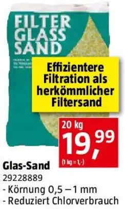 Bauhaus Glas-Sand Angebot