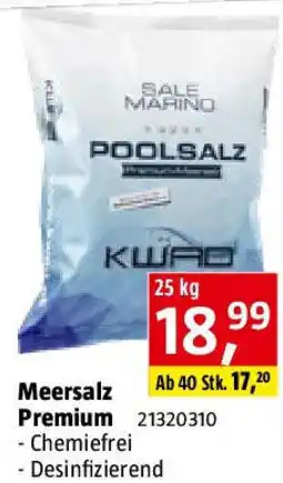 Bauhaus Meersalz Premium Angebot