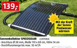 Bauhaus Sonnenkollektor speedsolar Angebot