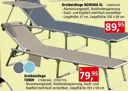 Bauhaus Dreibeinliege Angebot