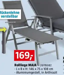 Bauhaus Rollliege Angebot