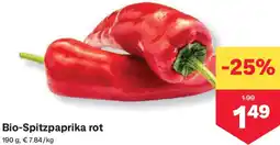 MPreis Bio-Spitzpaprika rot Angebot