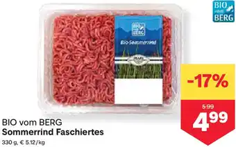 MPreis Sommerrind Faschiertes Angebot