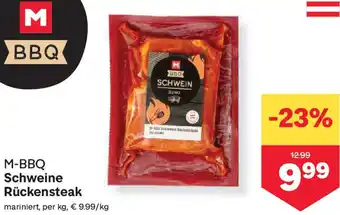 MPreis Schweine Rückensteak Angebot