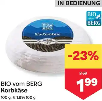 MPreis Korbkäse Angebot