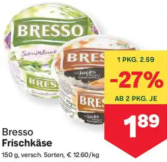 MPreis Frischkäse Angebot