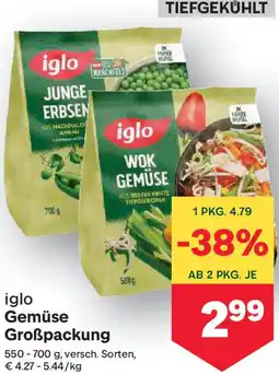 MPreis Gemüse Großpackung Angebot