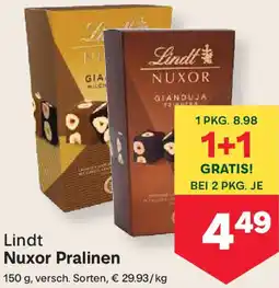MPreis Nuxor Pralinen Angebot