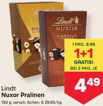 MPreis Nuxor Pralinen Angebot