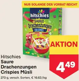 MPreis Saure Drachenzungen Crispies Müsli Angebot