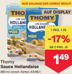 MPreis Sauce Hollandaise Angebot