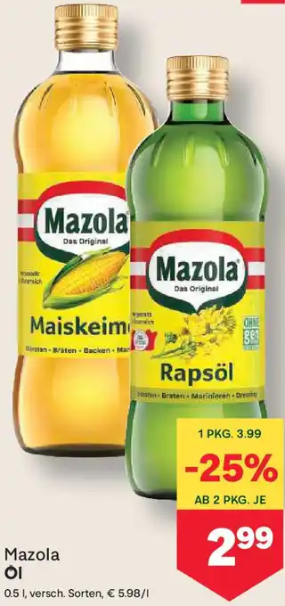 MPreis Mazola Angebot