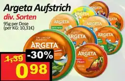 Wurstico Argeta Aufstrich Angebot