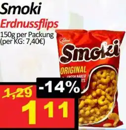 Wurstico Smoki Erdnussflips Angebot