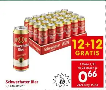 Interspar Schwechater Bier Angebot