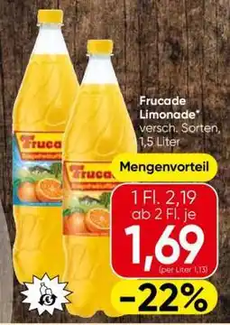 Spar FRUCADE LIMONADE Angebot