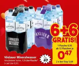 Interspar Vöslauer Mineralwasser Angebot