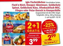 Interspar IGLO FISCHSTÄBCHEN Angebot