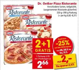 Interspar Dr. Oetker Pizza Ristorante Angebot
