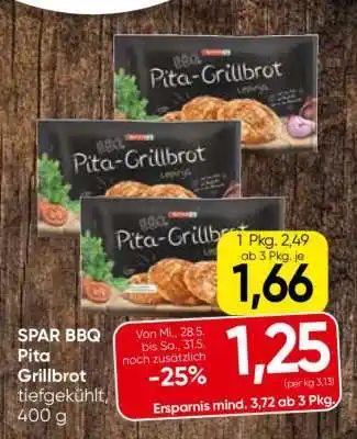 Spar SPAR BBQ Pita-Grillbrot Angebot