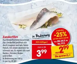 Interspar ZANDERFILET Angebot