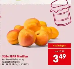 Interspar süße SPAR Marillen Angebot