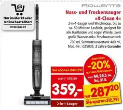 Interspar Nass- und Trockensauger X-Clean 4 Angebot